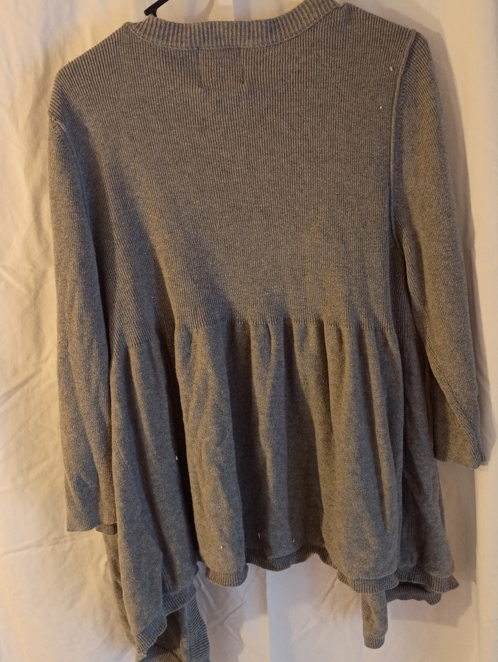 Old Navy Gray Cardigan Mid Sleeve - Picture 2 of 4